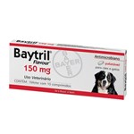 Ficha técnica e caractérísticas do produto Baytril 150 Mg- 10 Comprimidos - Bayer