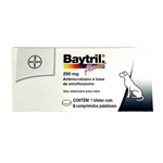 Ficha técnica e caractérísticas do produto Baytril 250mg (6 Comprimidos) - Bayer