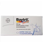 Ficha técnica e caractérísticas do produto BAYTRIL COMPRIMIDO 50mg - Bayer