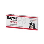 Ficha técnica e caractérísticas do produto Baytril Flavour 150 Mg 10 Cpr