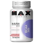 Ficha técnica e caractérísticas do produto BCAA 3000 60 Tabletes - Max Titanium