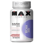 Ficha técnica e caractérísticas do produto Bcaa 3000 - 60 Tabletes - Max Titanium