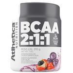 Ficha técnica e caractérísticas do produto BCAA 2:1:1 - 210g Guarana c/ Açai - Atlhetica Nutrition