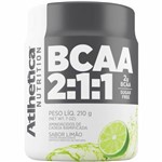 Ficha técnica e caractérísticas do produto BCAA 2:1:1 - 210g Limão - Atlhetica Nutrition