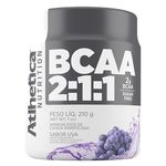 Ficha técnica e caractérísticas do produto BCAA 2:1:1 - 210g Uva - Atlhetica Nutrition