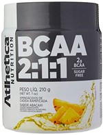 Ficha técnica e caractérísticas do produto Bcaa 2.1.1 Abacaxi, Athletica Nutrition, 210g