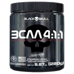 Ficha técnica e caractérísticas do produto Bcaa 4:1:1 Caveira Preta (280G) - Black Skull