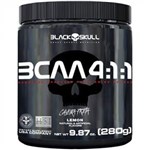 Ficha técnica e caractérísticas do produto Bcaa 4:1:1 Caveira Preta - 280G - Limão - Black Skull