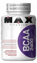 Ficha técnica e caractérísticas do produto Bcaa 2400 (200 Caps) - Max Titanium