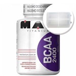 Ficha técnica e caractérísticas do produto BCAA 2400 - 200 Cápsulas + Porta Cápsulas Transparente - Max Titanium