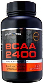 Ficha técnica e caractérísticas do produto BCAA 2400 - 60 Tabletes, Probiótica