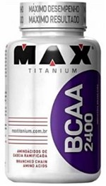 Ficha técnica e caractérísticas do produto Bcaa 2400 Aminoacido 60 Capsulas Max Titanium