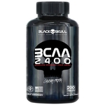 Ficha técnica e caractérísticas do produto Bcaa 2400 Caveira Preta (200 Tabs) - Black Skull