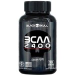 Ficha técnica e caractérísticas do produto Bcaa 2400 Caveira Preta - 30Tabs - Black Skull
