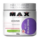 Ficha técnica e caractérísticas do produto BCAA Drink 280g Limão Max Titanium (Y)
