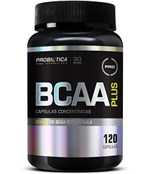 Ficha técnica e caractérísticas do produto BCAA Plus 800mg Probiótica - 120 Cápsulas