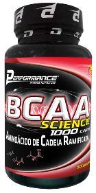 Ficha técnica e caractérísticas do produto BCAA Science 1000 - Performance Nutrition - 100 Cápsulas