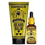 Ficha técnica e caractérísticas do produto Beard Balm Danger Bomba 170gr + Oleo 30ml Barba Forte
