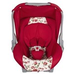 Ficha técnica e caractérísticas do produto BebÃª Conforto Nino Vermelho Floral - Tutti Baby