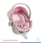 Ficha técnica e caractérísticas do produto Bebe Conforto Galzerano Cocoon Rosa Bebe