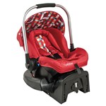 Ficha técnica e caractérísticas do produto Bebê Conforto Kiddo Caracol 411 com Base - Vermelho Xadrez