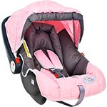 Ficha técnica e caractérísticas do produto Bebê Conforto Rosa e Cinza - 0 a 13kg - Baby Style