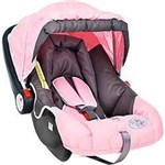 Ficha técnica e caractérísticas do produto Bebê Conforto Rosa e Cinza 0 a 13Kg Baby Style