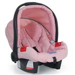 Ficha técnica e caractérísticas do produto Bebê Conforto Touring Evolution Angel Burigotto Cor: Rosa - Tam.: Único - Único - Rosa