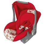 Ficha técnica e caractérísticas do produto Bebê Conforto Tutti Baby Nino - 0 a 13kg - Vermelho/Floral