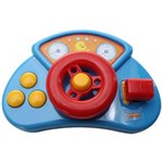 Ficha técnica e caractérísticas do produto Bebê Musical Galinha Pintadinha Dican Volante 6950 - Azul/Vermelho