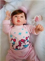 Ficha técnica e caractérísticas do produto Bebê Reborn Carolina - Kelly Lemos Bebes Reborn