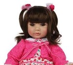 Ficha técnica e caractérísticas do produto Bebe Reborn Laura Doll Cherry Shiny Toys