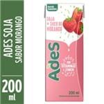 Ficha técnica e caractérísticas do produto Bebida de Soja Sabor Morango Ades 200ml Pc. C/ 18 Un.