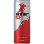 Ficha técnica e caractérísticas do produto Bebida Energética com Taurina Red Hot Lata 269ml