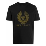 Ficha técnica e caractérísticas do produto Belstaff Camiseta com Estampa de Logo - Preto