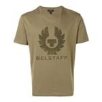 Ficha técnica e caractérísticas do produto Belstaff Camiseta com Estampa de Logo - Verde
