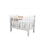 Ficha técnica e caractérísticas do produto Berço Americano Mini-cama 3 Em 1 Lila Branco - Carolina Baby