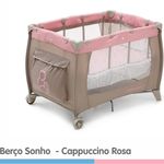 Ficha técnica e caractérísticas do produto Berco Desmontavel Galzerano Sonho Cappuccino/Rosa