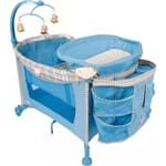 Berço Dobrável Portátil Cosco Playard - Azul Hry