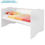 Ficha técnica e caractérísticas do produto Berço Mini Cama Alegria 3 em 1 Branco 10440 Móveis Canaã