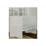 Ficha técnica e caractérísticas do produto Berço Mini Cama e Sofá 3 em 1 Alegria Móveis - Branco Alto Brilho - CN