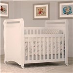 Ficha técnica e caractérísticas do produto Berço Mini-cama Mirelle 100 MDF Branco - Carolina Baby