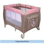 Ficha técnica e caractérísticas do produto Berço Ninho II Cappuccino Rosa Galzerano