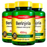 Ficha técnica e caractérísticas do produto Berinjela - 3x 60 Cápsulas - Maxinutri