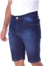 Ficha técnica e caractérísticas do produto Bermuda 668 Jeans Azul Traymon Modelagem Slim