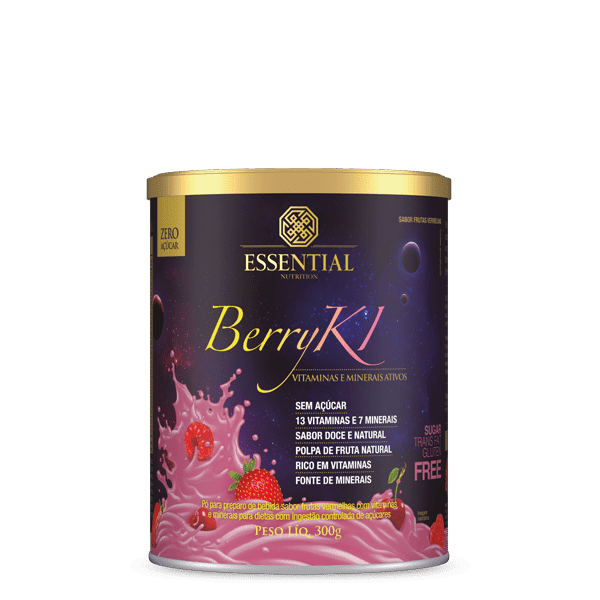 Ficha técnica e caractérísticas do produto Berry Ki Essential Nutrition 300G