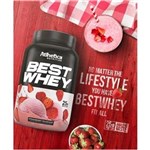 Ficha técnica e caractérísticas do produto Best Whey - 1 Sachê 35G Strawberry Milkshake - Atlhetica Nutrition