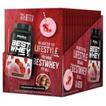 Ficha técnica e caractérísticas do produto Best Whey - 15 Sachês de 35G - Strawberry Milkshake - Atlhetica Nutrition