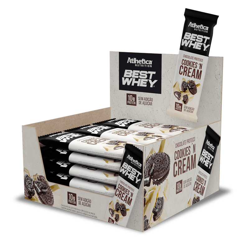 Ficha técnica e caractérísticas do produto Best Whey Chocolate Proteico (12unid-50g) Atlhetica Nutrition