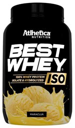 Ficha técnica e caractérísticas do produto Best Whey Isolado 900g Maracujá Atlhetica Nutrition